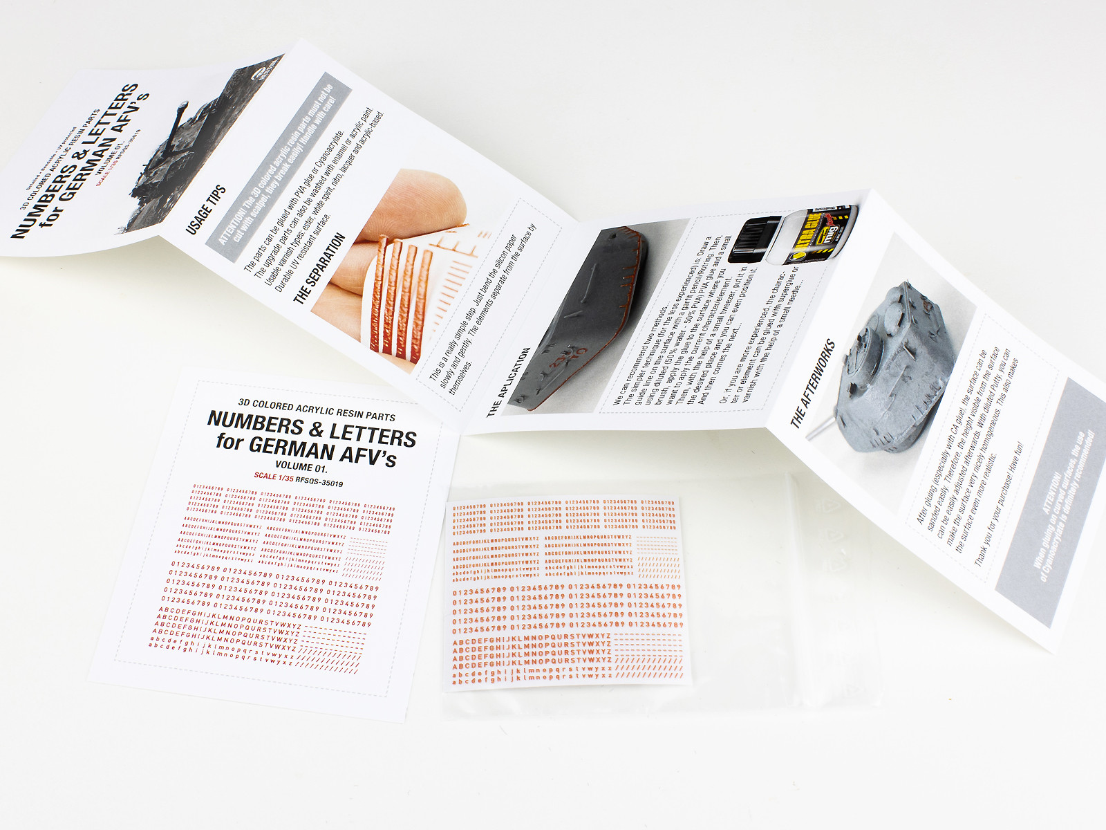 Numbers & Letters for German AFV's Vol.01