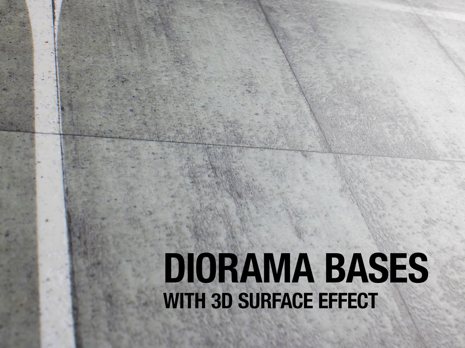 Airfield Diorama Base Type 4 600x380mm