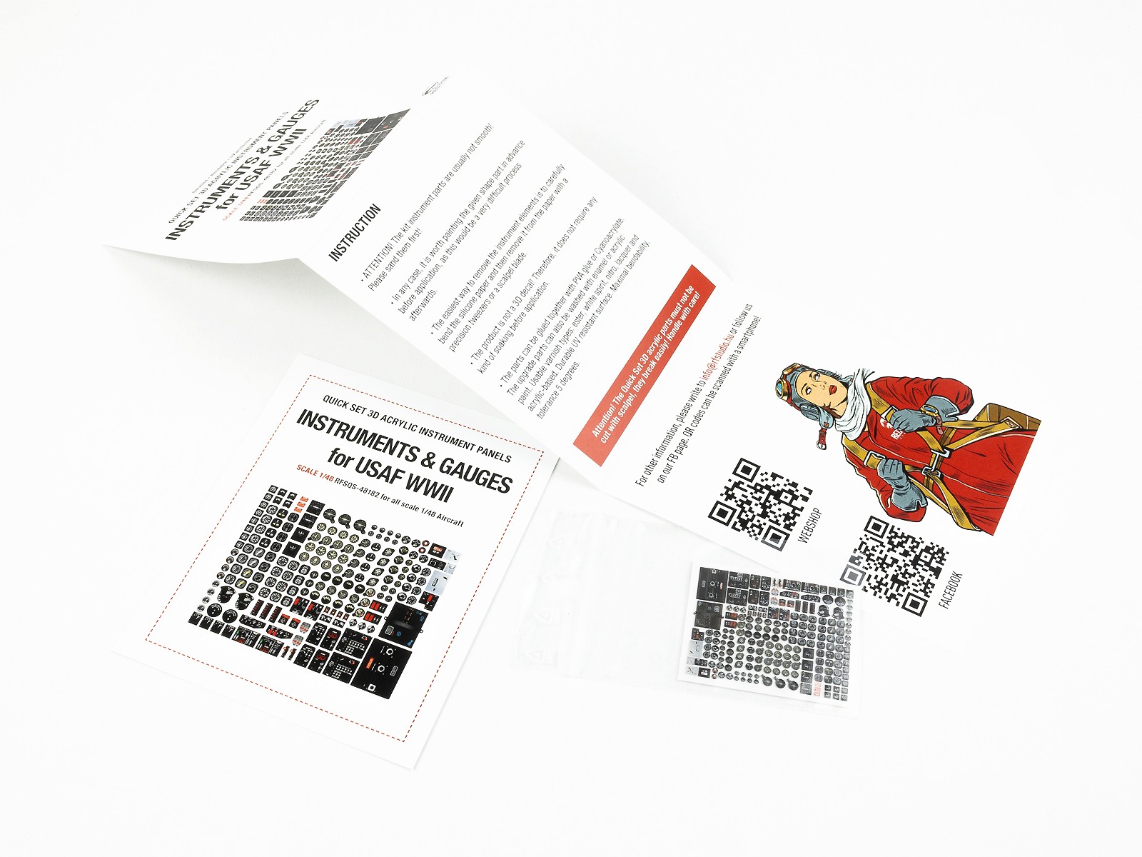 Instruments & Gauges set for USAF WWII