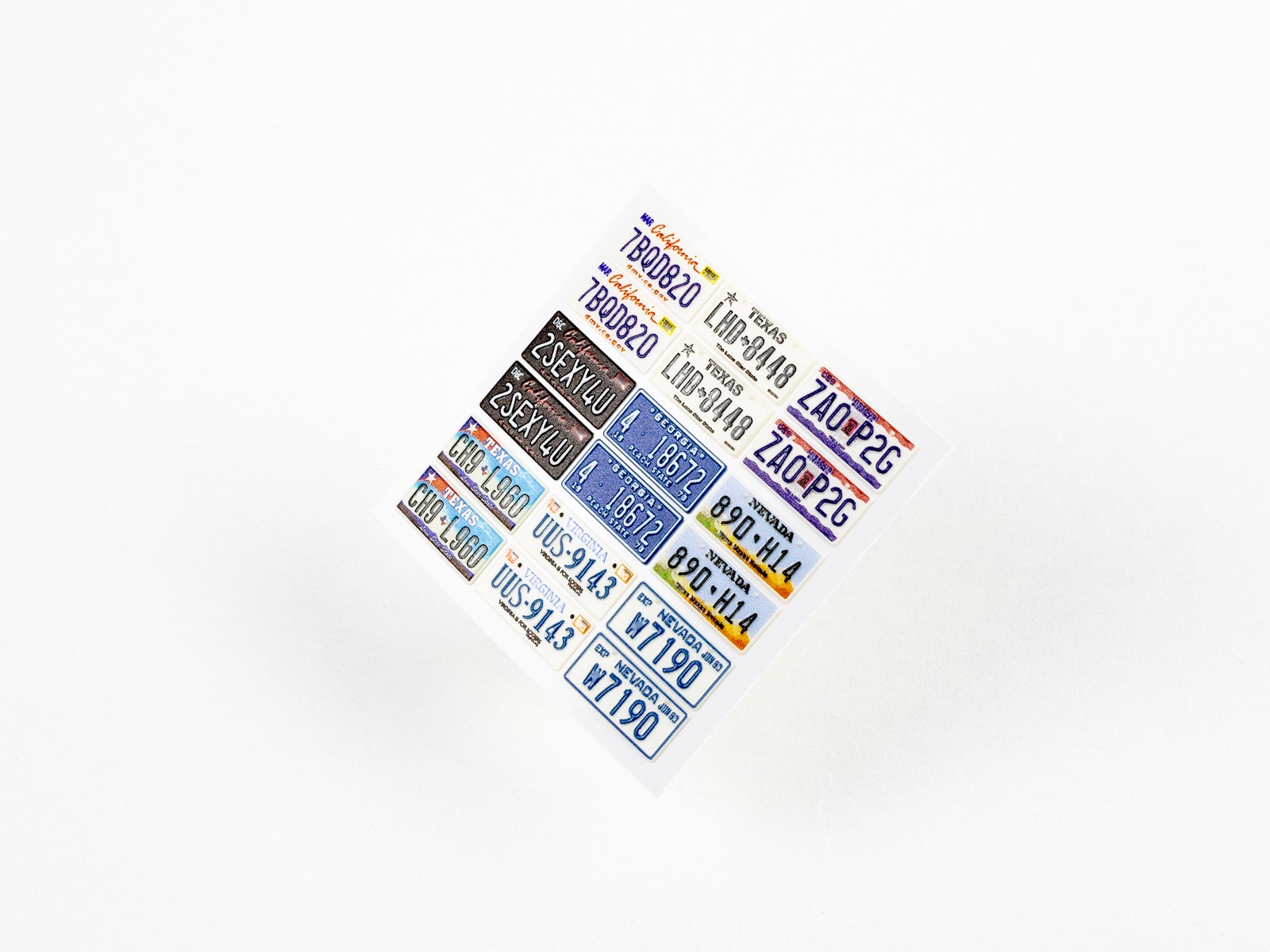 USA License Plates 01