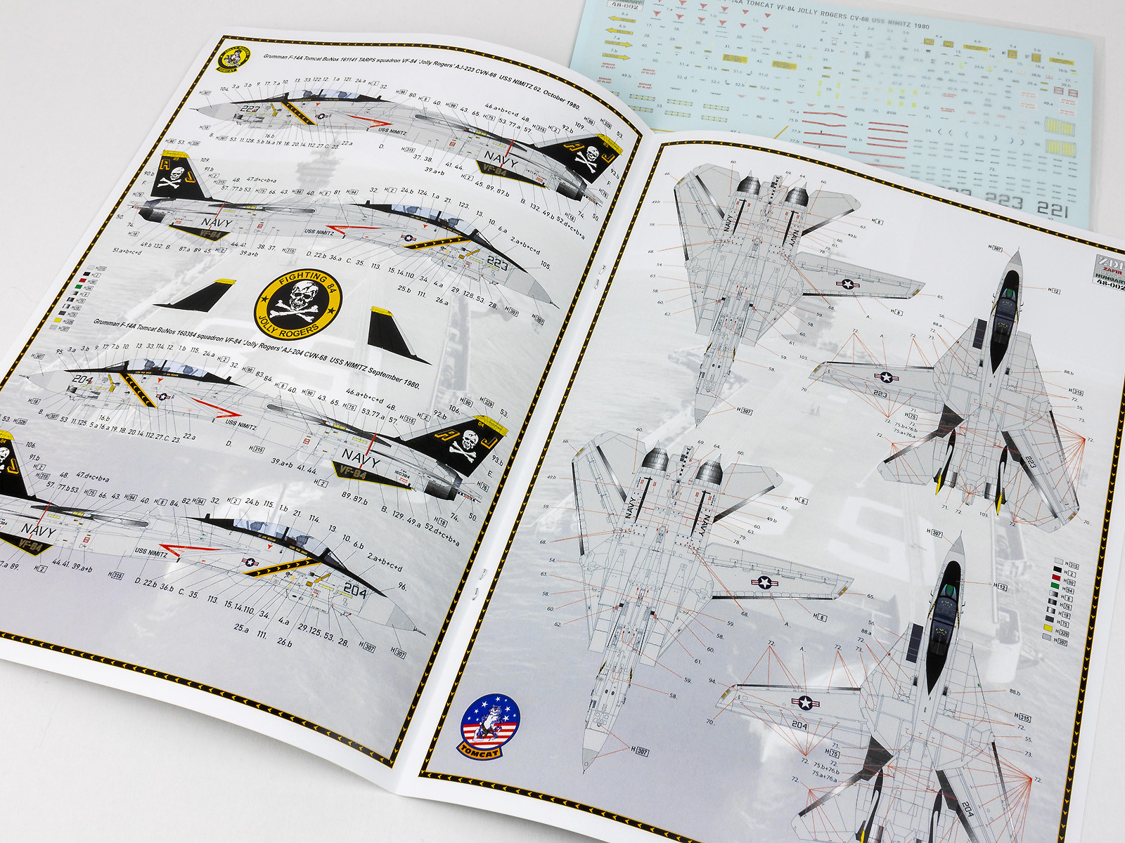 Grumman F-14A Tomcat VF-84, CVN-89 1980