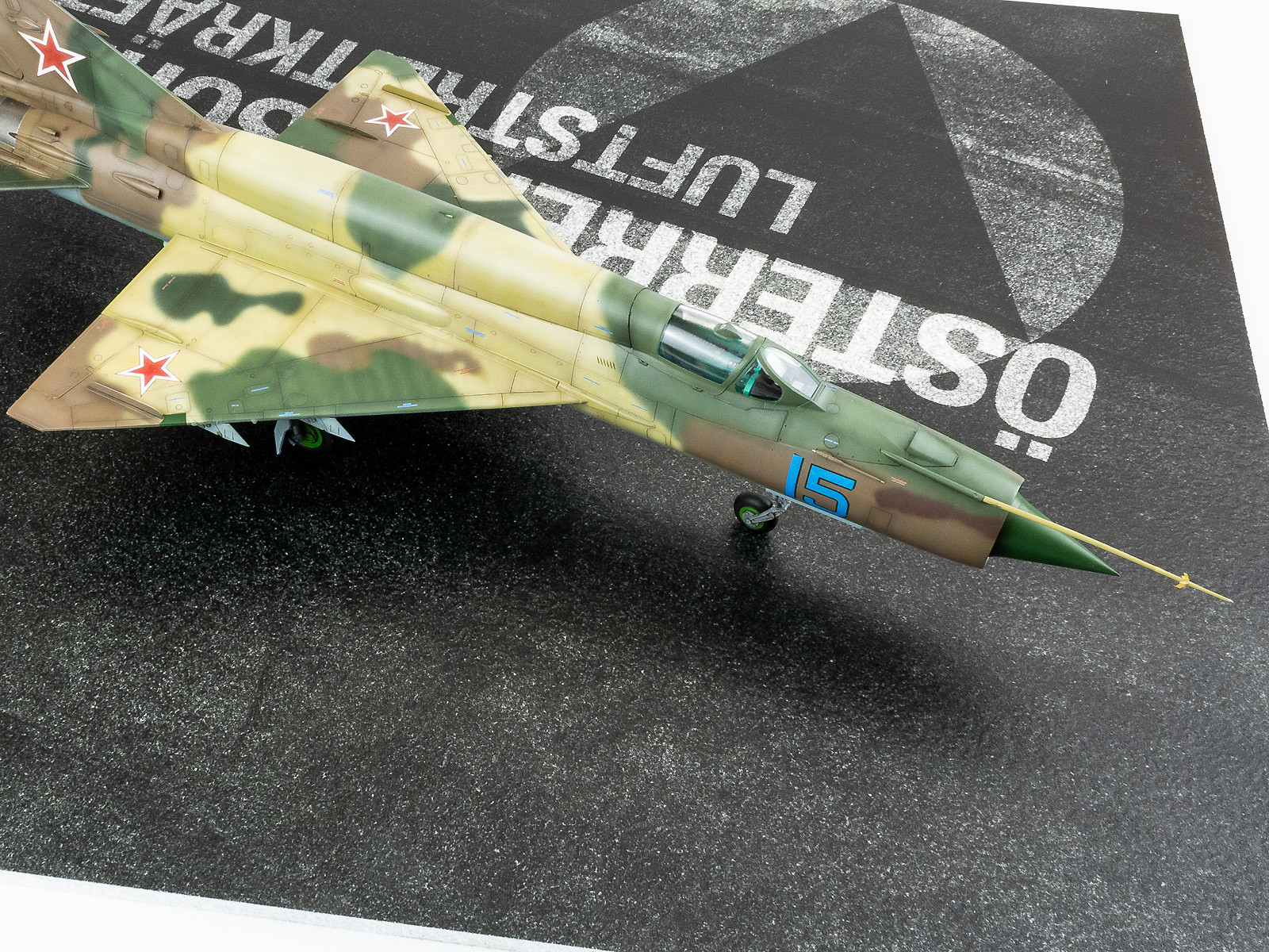 Asphalt Diorama Base - Austria 380x320mm