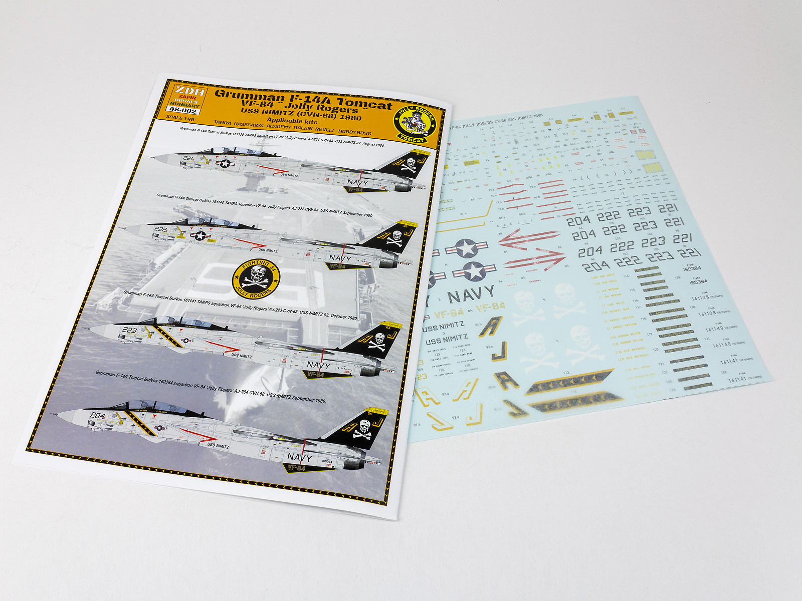 Grumman F-14A Tomcat VF-84, CVN-89 1980