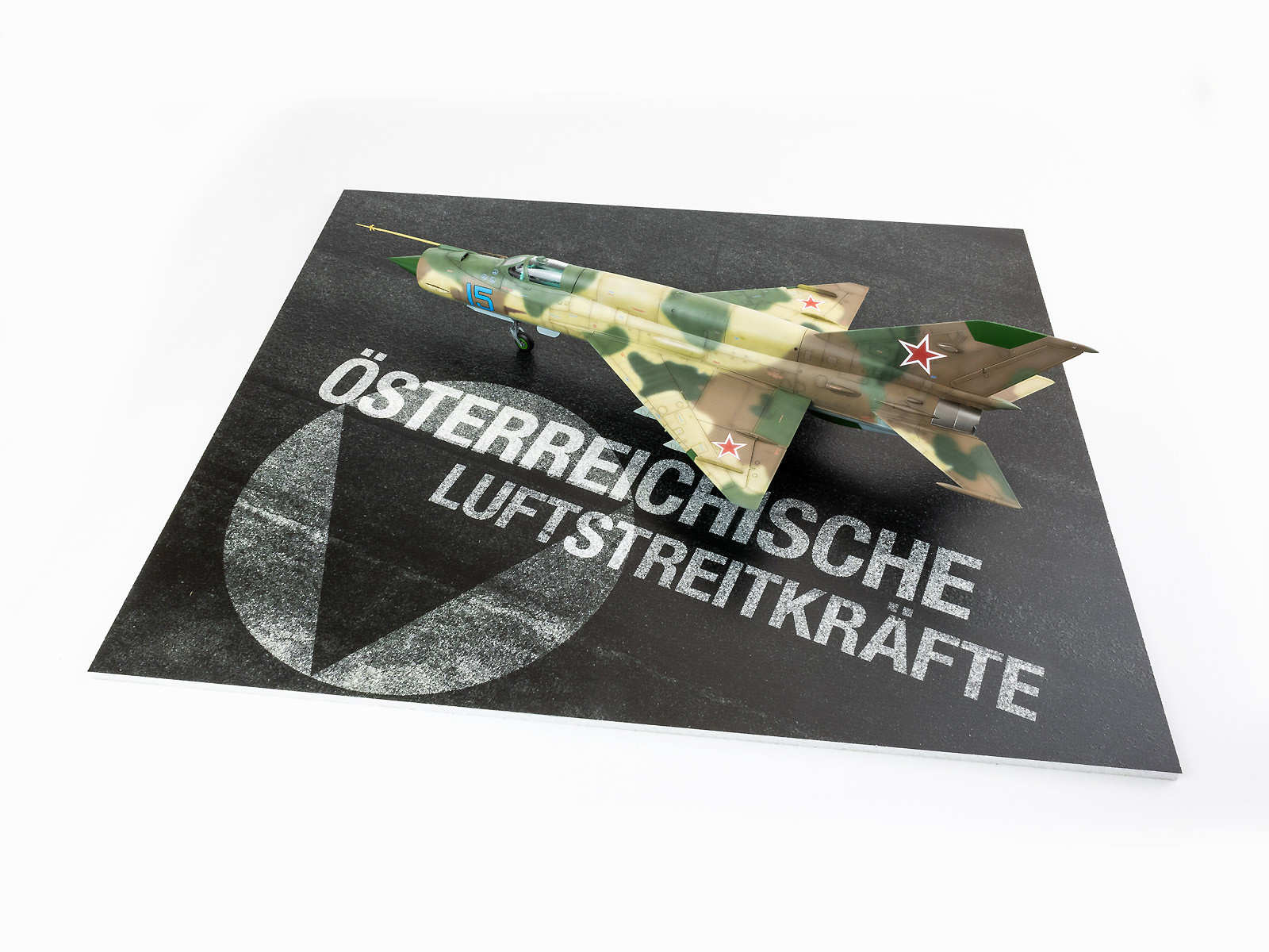 Asphalt Diorama Base - Austria 380x320mm