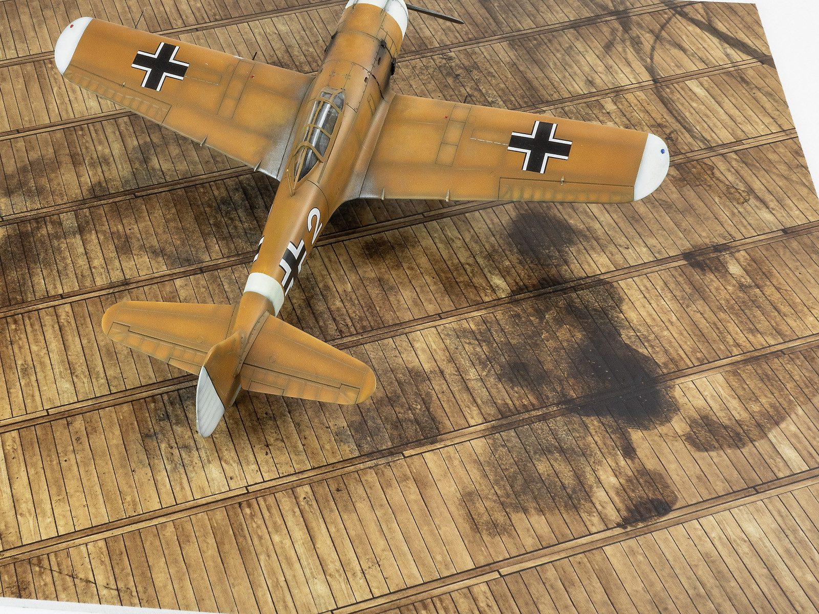 WWII German Wooden Base Type 1 380x320mm