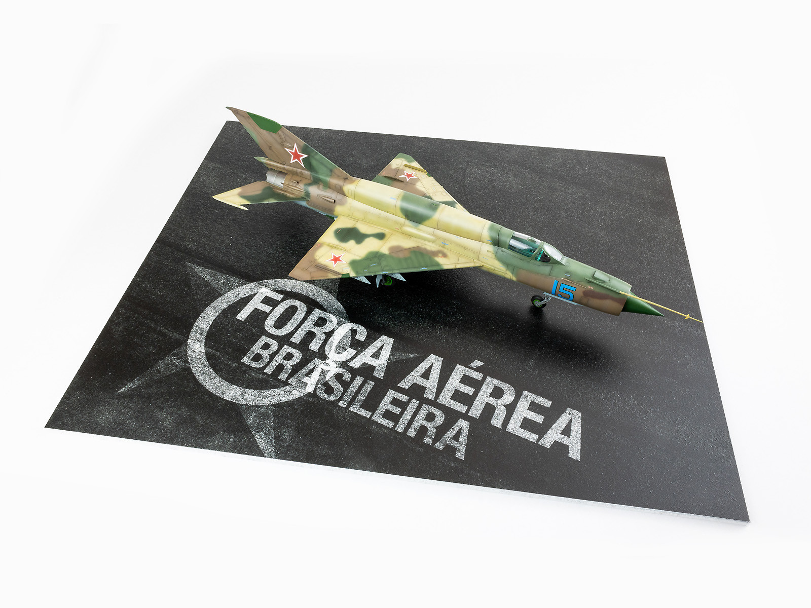 Asphalt Diorama Base - Brazil 380x320mm
