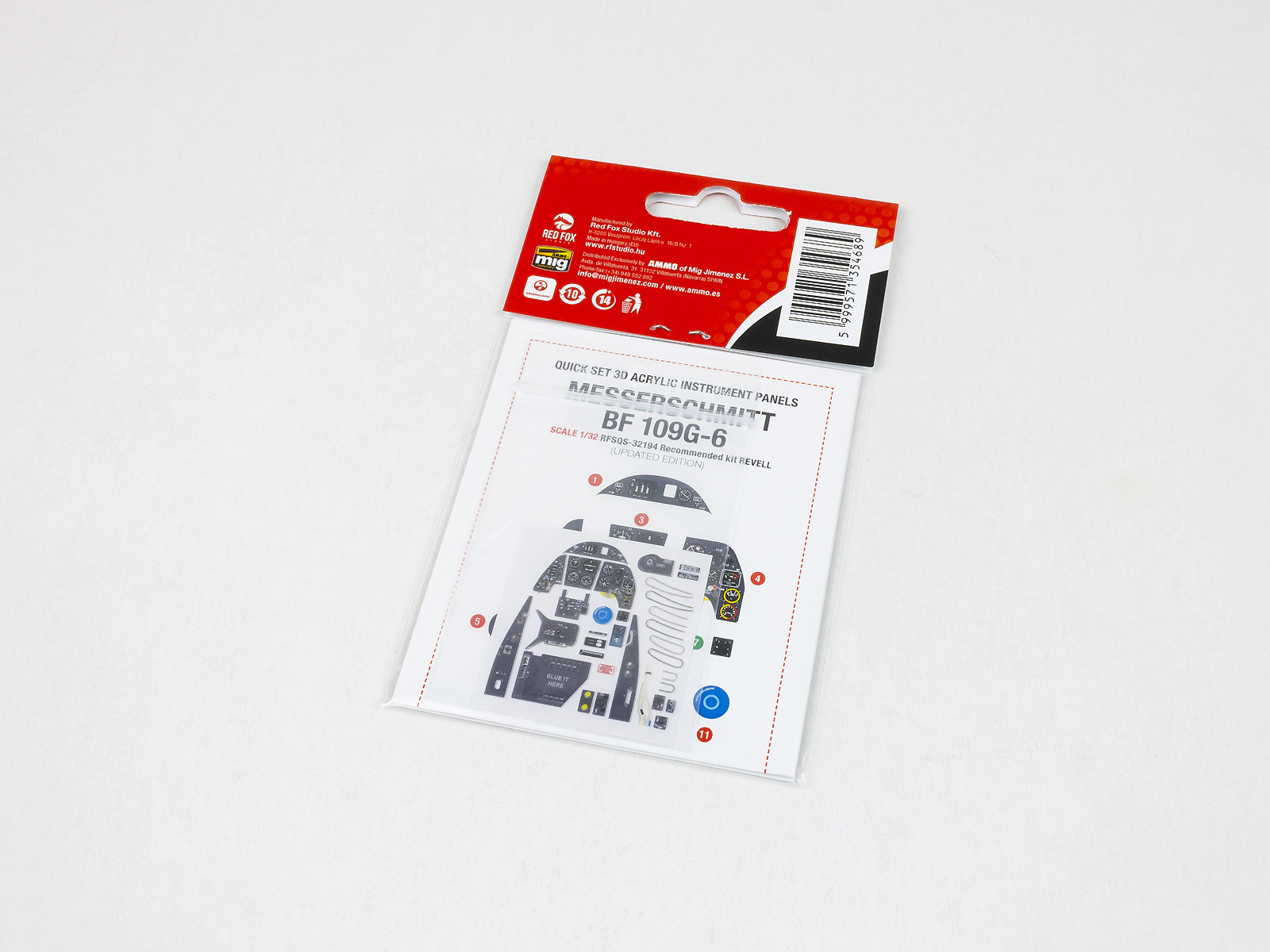 Messerschmitt Bf 109G-6 Updated