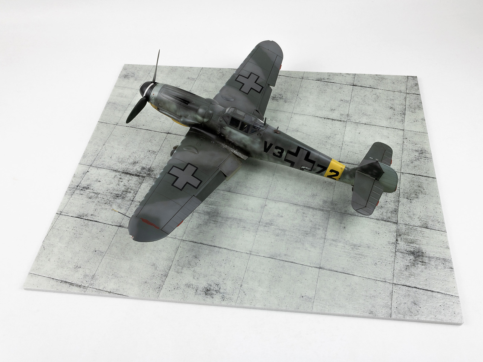 Concrete Base Square Type 5 380x320mm