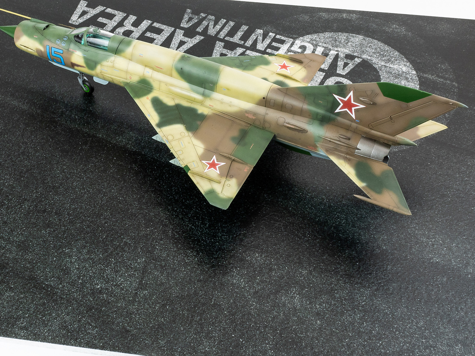 Asphalt Diorama Base - Argentina 380x320mm