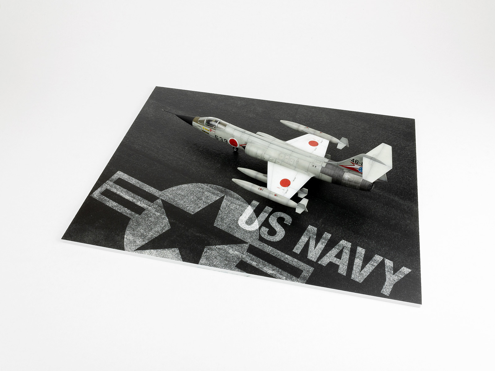 Asphalt Diorama Base - NAVY 300x230mm